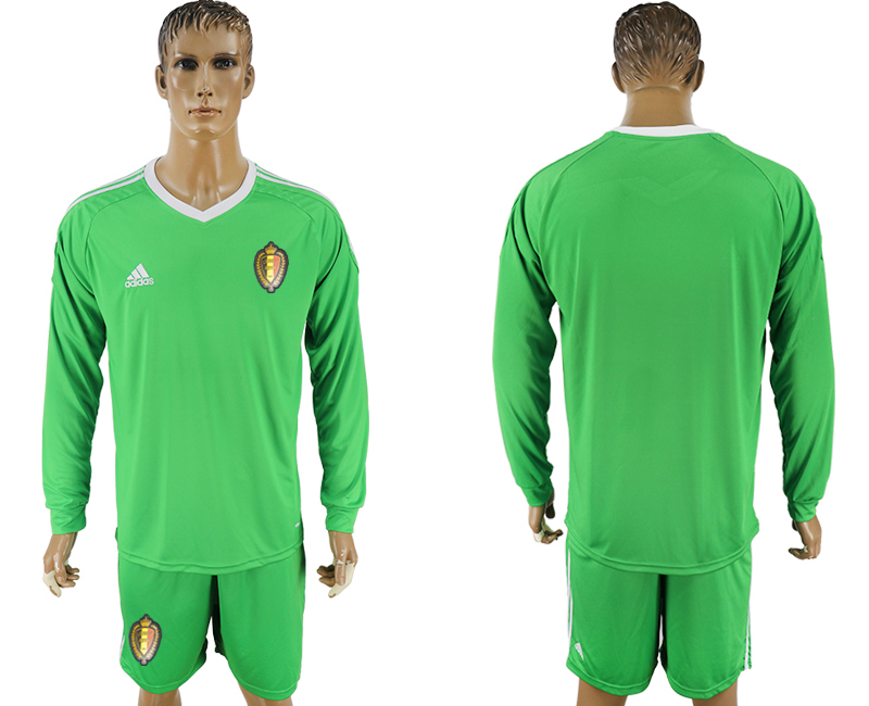 Maillot de foot BELGIUM LONG SLEEVE SUIT PLAIN 2018 FIFA WORLD C